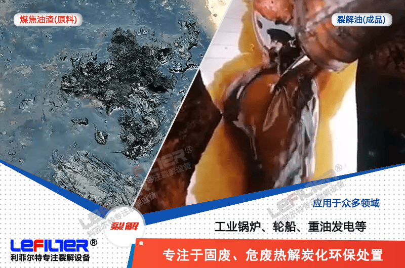 煤焦油提煉出來的渣子干啥用？